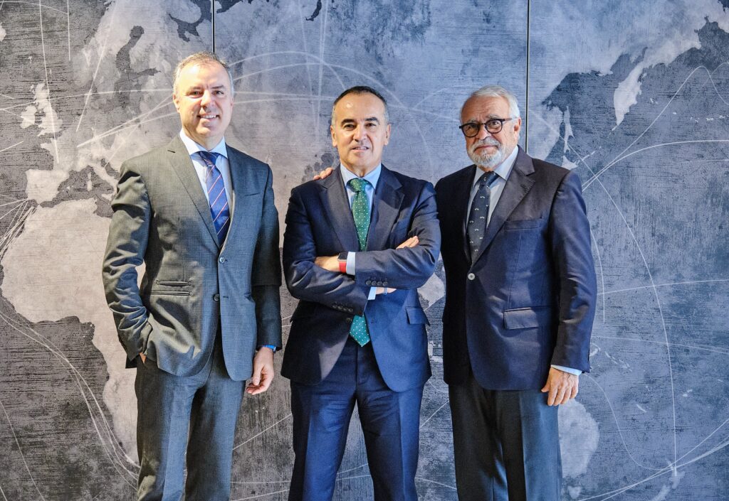 Carlos Alejo, Francisco Cuervas y Raúl Arévalo