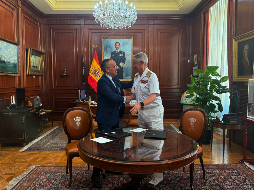 Ghenova colaborará con la Armada Española