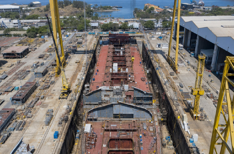 portos e navio